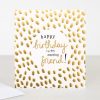 Hot Caroline Gardner Gold Amazing Friend Birthday Card