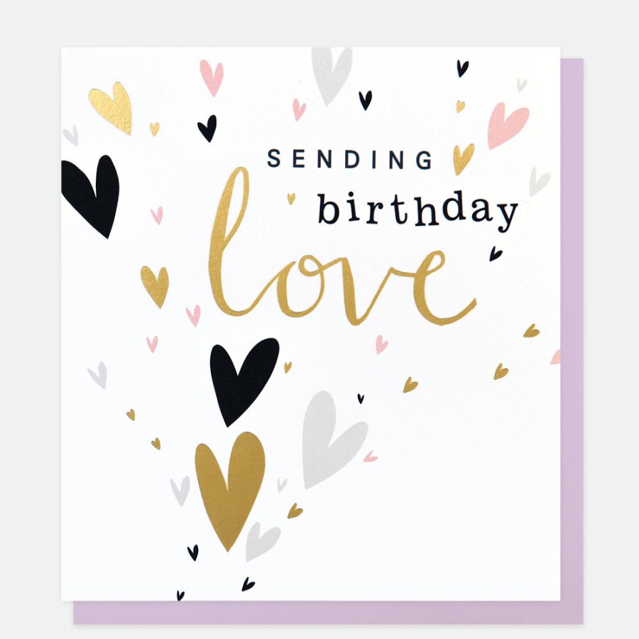 Wholesale Caroline Gardner Sending Love Birthday Card