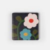 Hot CAROLINE GARDNER Multi Floral Square Pocket Mirror