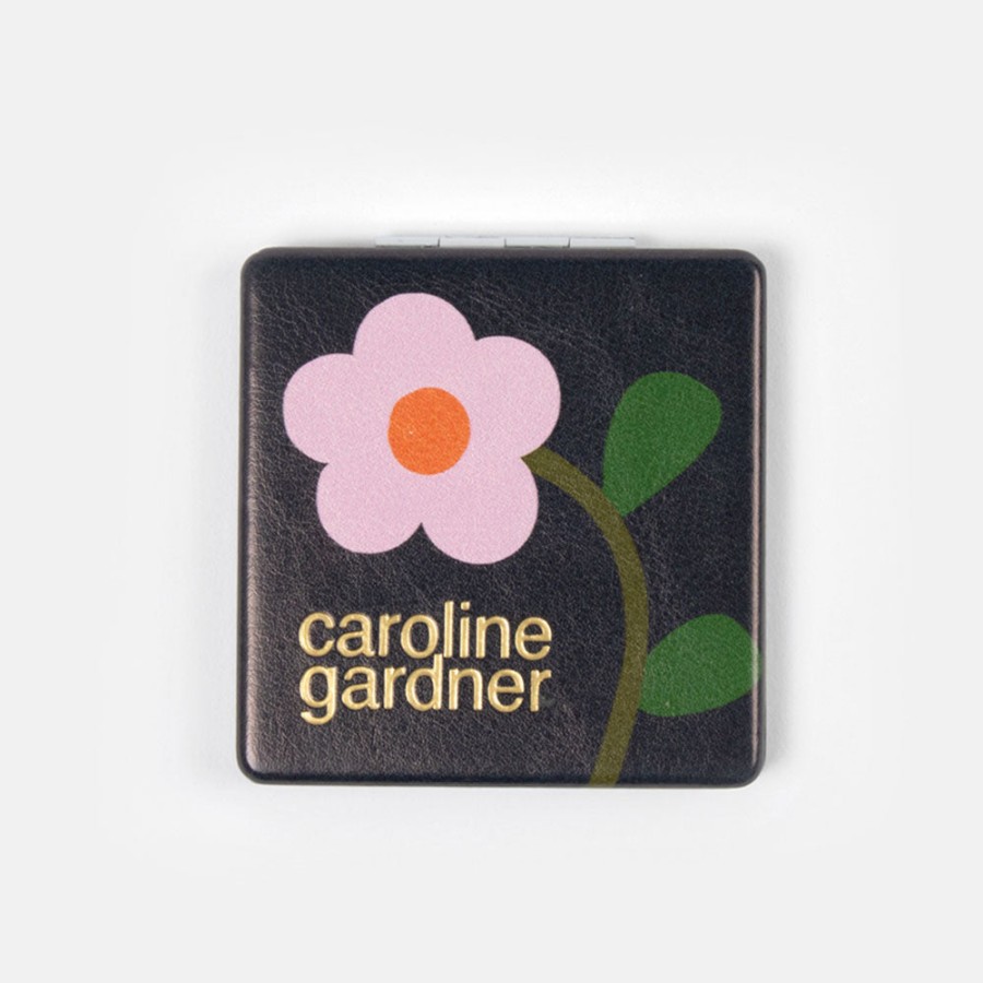 Hot CAROLINE GARDNER Multi Floral Square Pocket Mirror