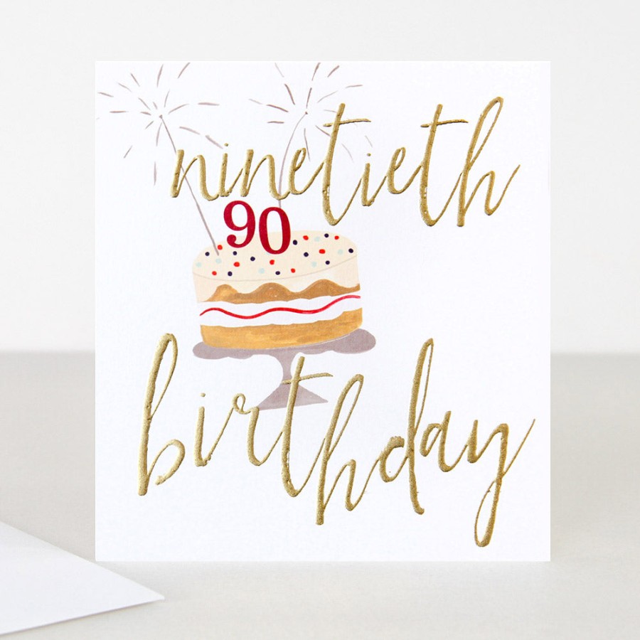 Online Caroline Gardner Cake 90Th Birthday Card