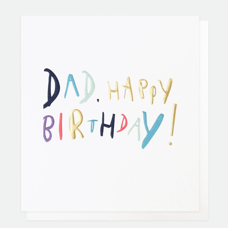 Clearance Caroline Gardner Birthday Card For Dad