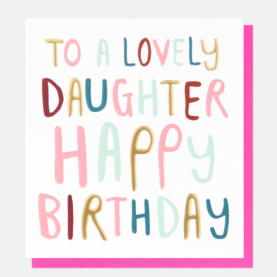 Hot Caroline Gardner Text Birthday Card For Daughter