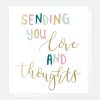 Hot Caroline Gardner Sending Love & Thoughts Everyday Card