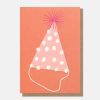 Clearance Caroline Gardner Party Hat Everyday Card