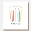 Wholesale Caroline Gardner Candles Birthday Card