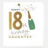 Clearance CAROLINE GARDNER Champagne Bottle 18Th Birthday Card For Daughter