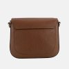 Clearance GIANNI Choc Leather Ally Flap Bag