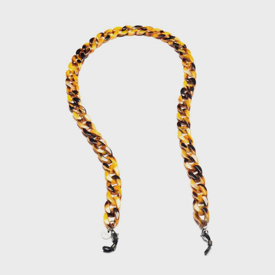 Hot COTI VISION Tortoiseshell Glasses Chain