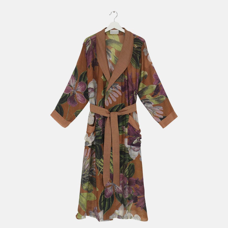 Hot ONE HUNDRED STARS Protea Cigar Lightweight Dressing Gown