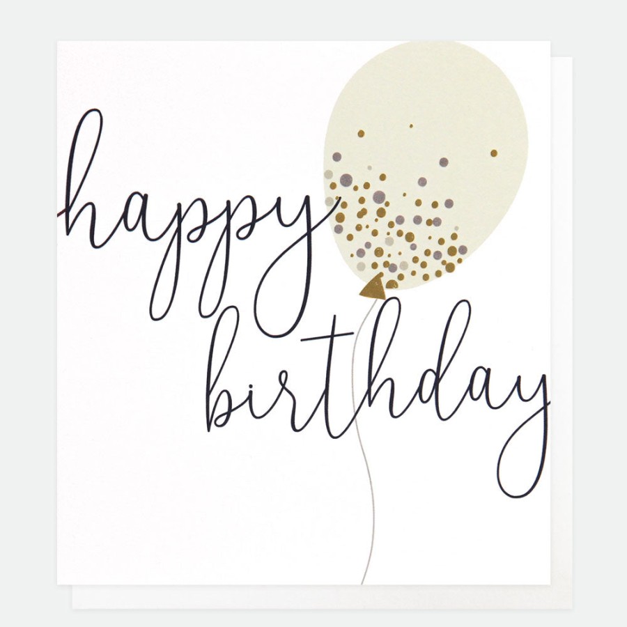 Hot Caroline Gardner Confetti Balloon Birthday Card