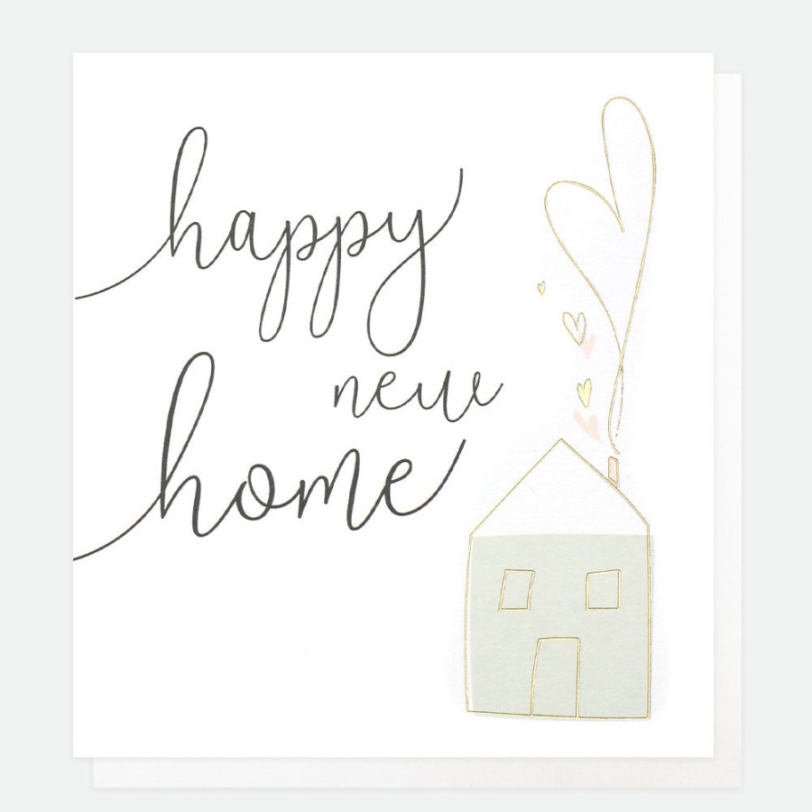 Online Caroline Gardner Heart House New Home Card