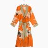 Clearance ONE HUNDRED STARS Orange Stork Lightweight Dressing Gown