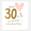 Best CAROLINE GARDNER Balloon 30Th Birthday Card For Daughter