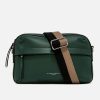 Online GIANNI Forest Green Leather Rebecca Crossbody Bag