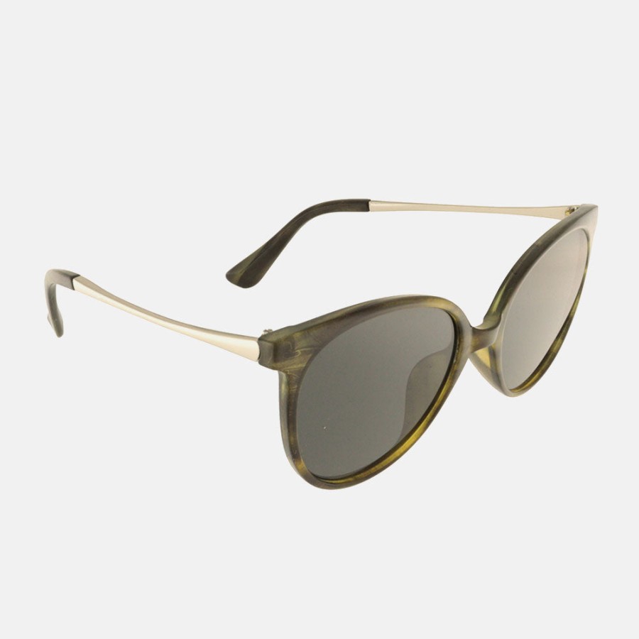 Best CHARLY THERAPY Havana Green Angele Sunglasses