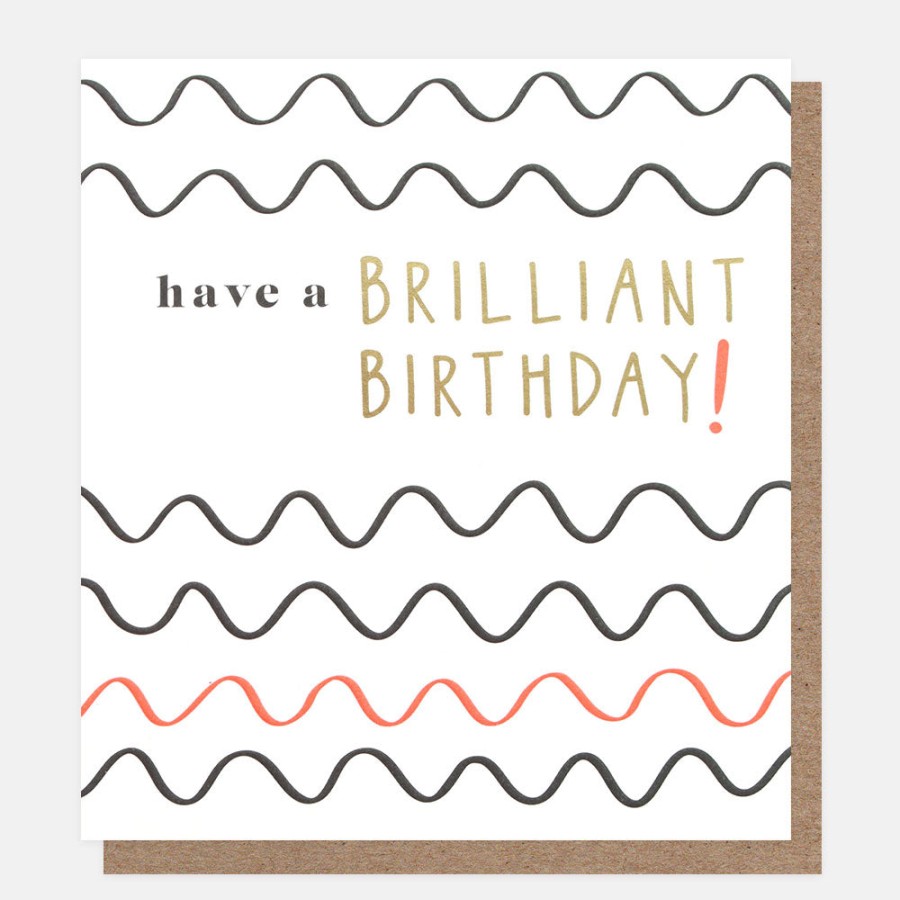 Wholesale Caroline Gardner Wiggle Birthday Card