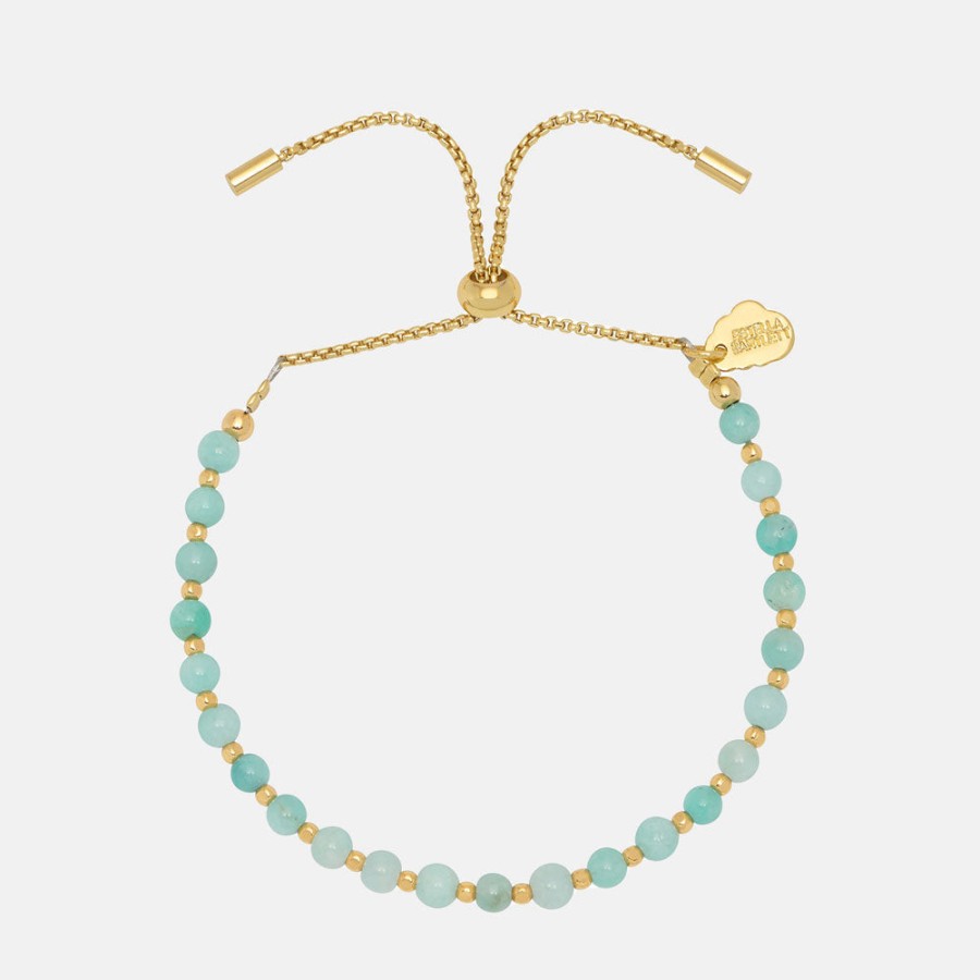 Clearance ESTELLA BARTLETT Gold Plated Amazonite Amelia Bracelet