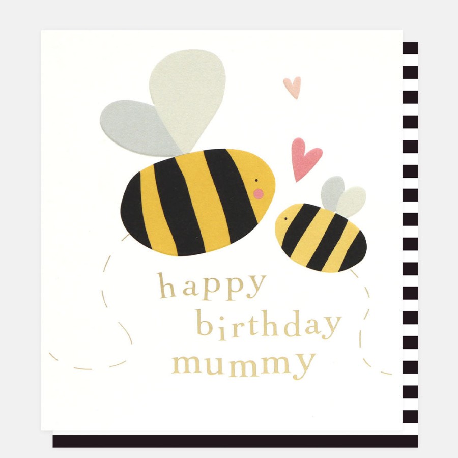 Wholesale Caroline Gardner Bee Birthday Card For Mum