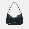 Online GIANNI Deep Green Leather Nadia Bag