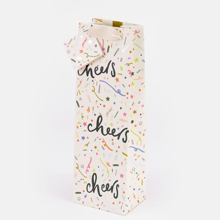 Hot Caroline Gardner Confetti Cheers Bottle Gift Bag