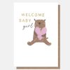 Wholesale CAROLINE GARDNER Welcome New Baby Girl Card