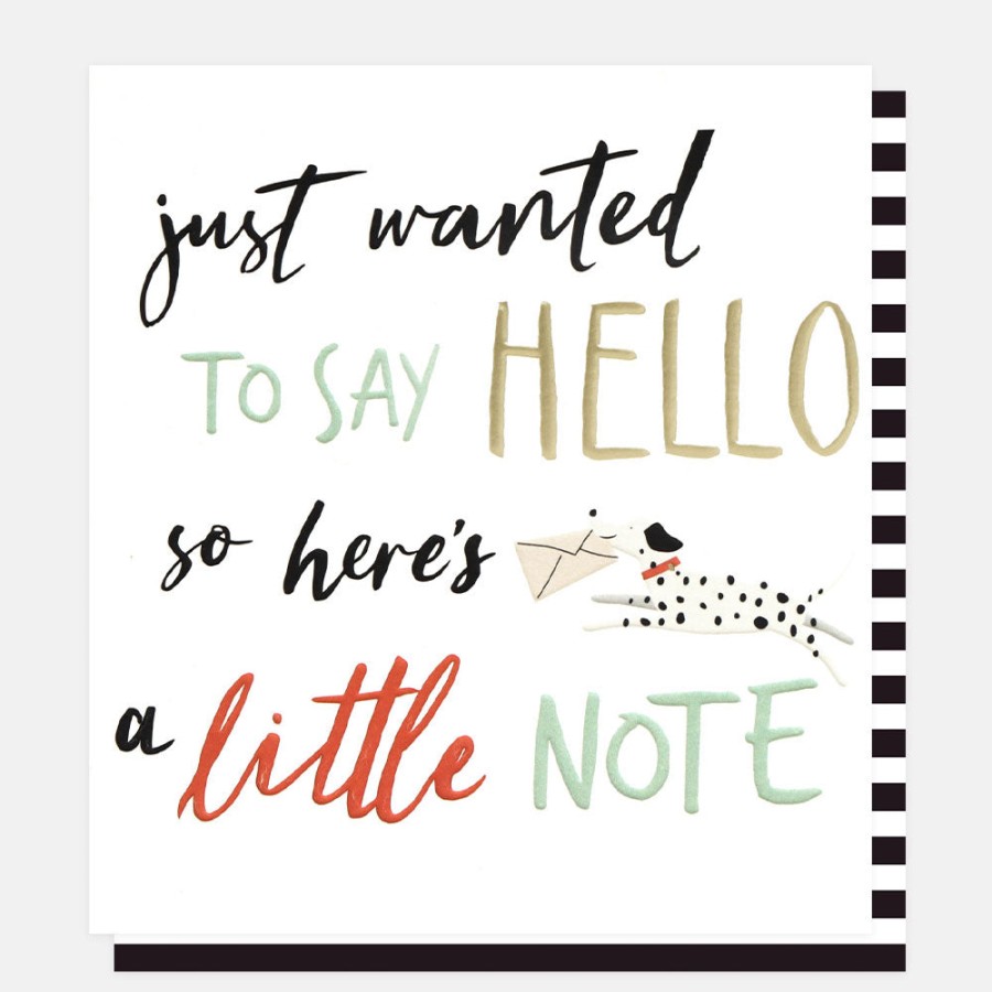 Clearance Caroline Gardner Just Wanted To Say Hello Everyday Card