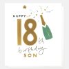 Online CAROLINE GARDNER Champagne 18Th Birthday Card For Son