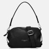 Wholesale GIANNI Black Leather Becka Crossbody Bag