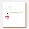 Clearance Caroline Gardner Cupcake Birthday Card For Granddaughter