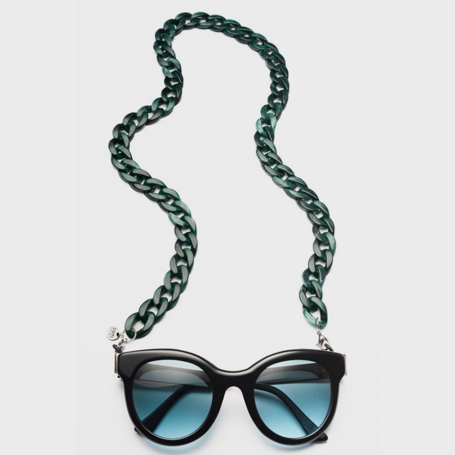 Wholesale COTI VISION Forest Green Glasses Chain