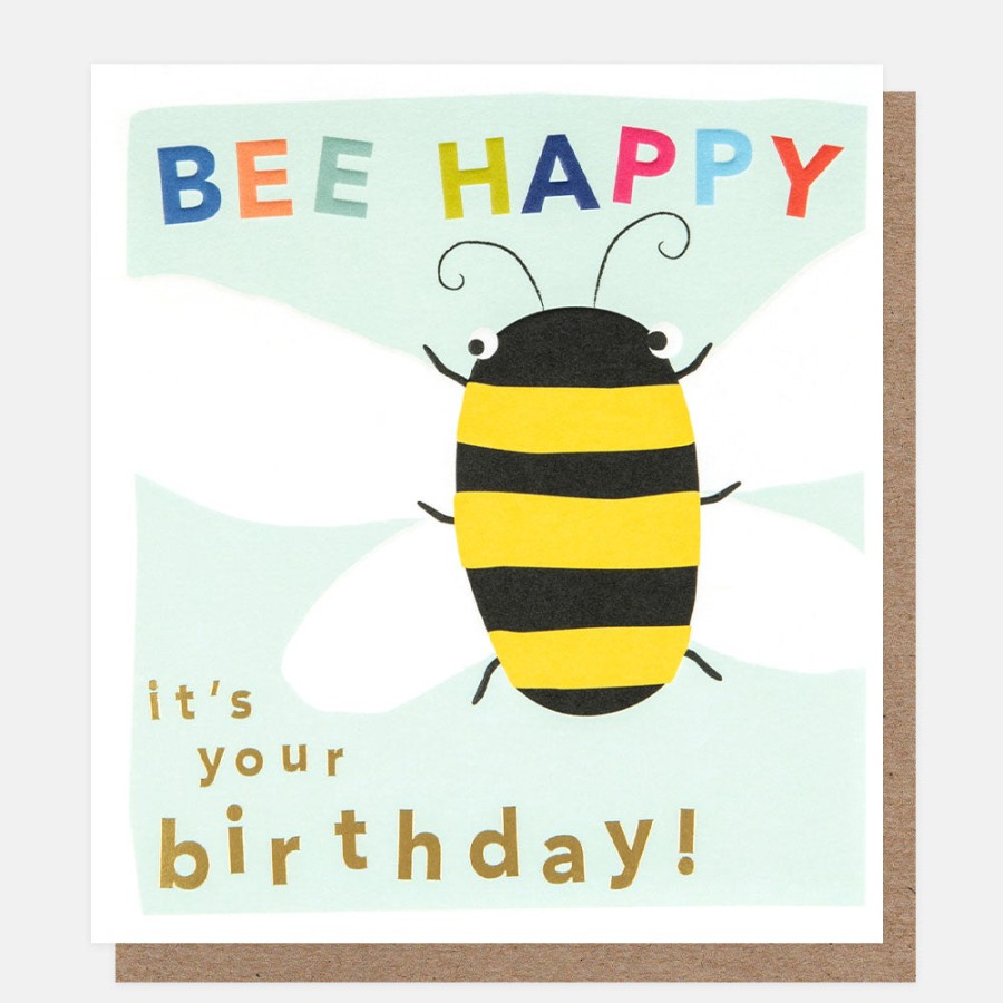 Online CAROLINE GARDNER Bee Happy It'S Your Birthday Bumblebee Birthday Card