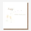 New Caroline Gardner Glasses Silver Anniversary Card