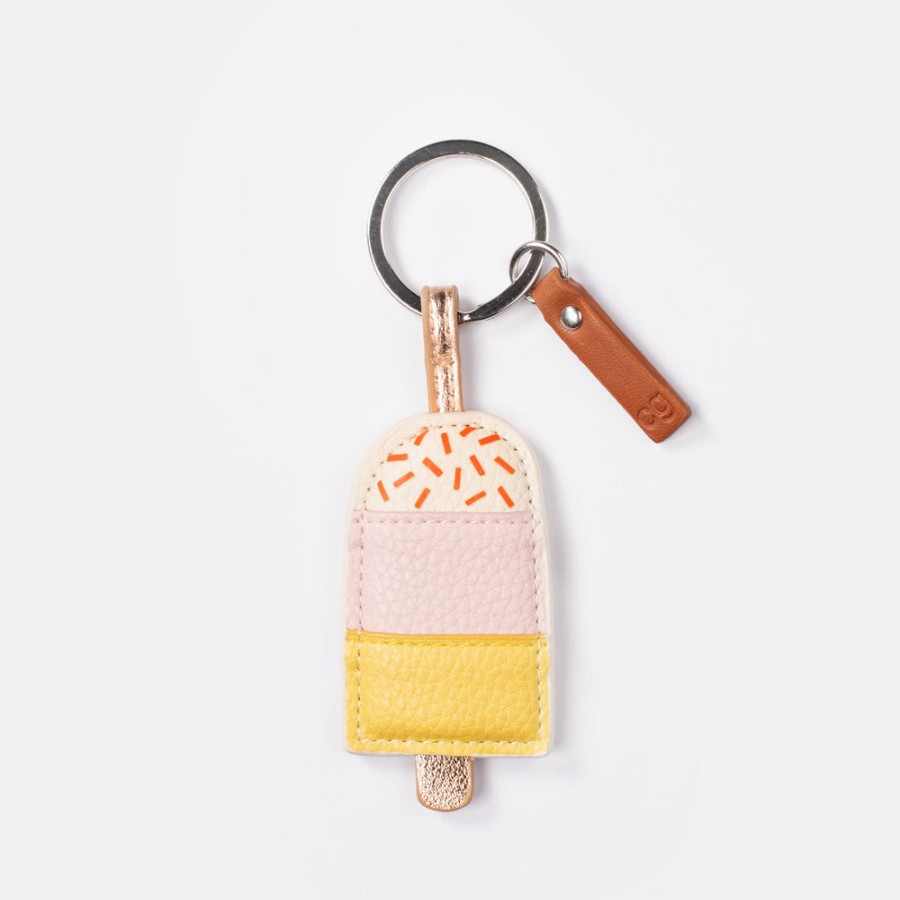 Clearance CAROLINE GARDNER Ice Lolly Novelty Keyring