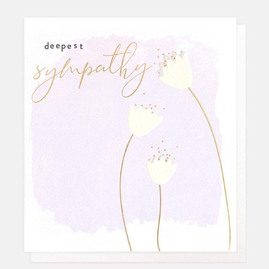 Best Caroline Gardner Stems Sympathy Card