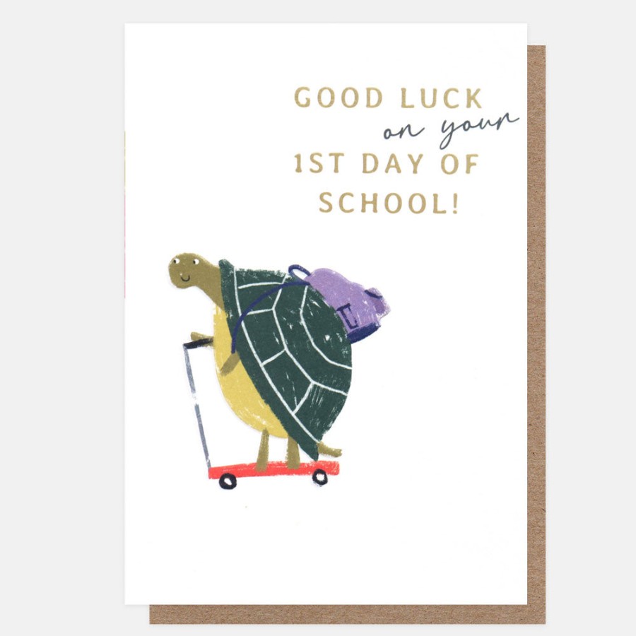 Hot CAROLINE GARDNER First Day Of School Tortoise Card