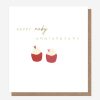 New Caroline Gardner Cupcakes Ruby Anniversary Card