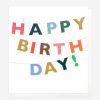 Online Caroline Gardner Bunting Happy Birthday Card