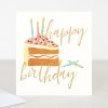 New Caroline Gardner Cake Slice Birthday Card