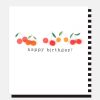 Wholesale CAROLINE GARDNER Pom Pom Cherries Birthday Cards