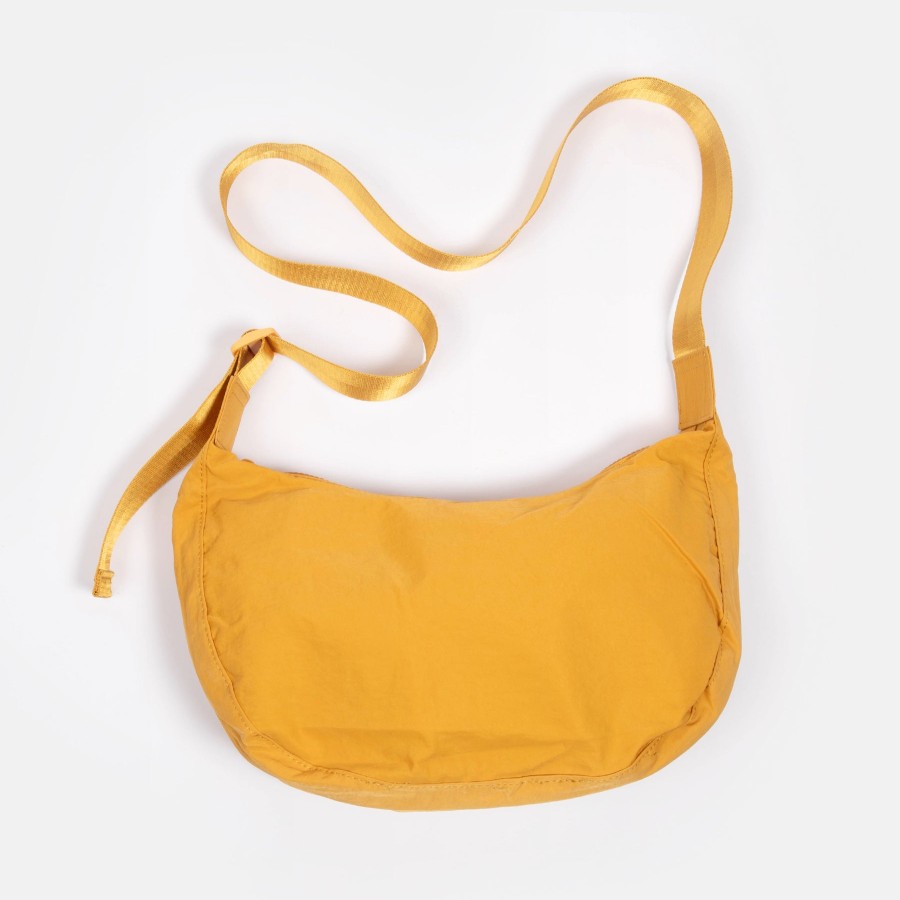 Wholesale FASHION CITY Mustard Yellow Nylon Crossbody Bag