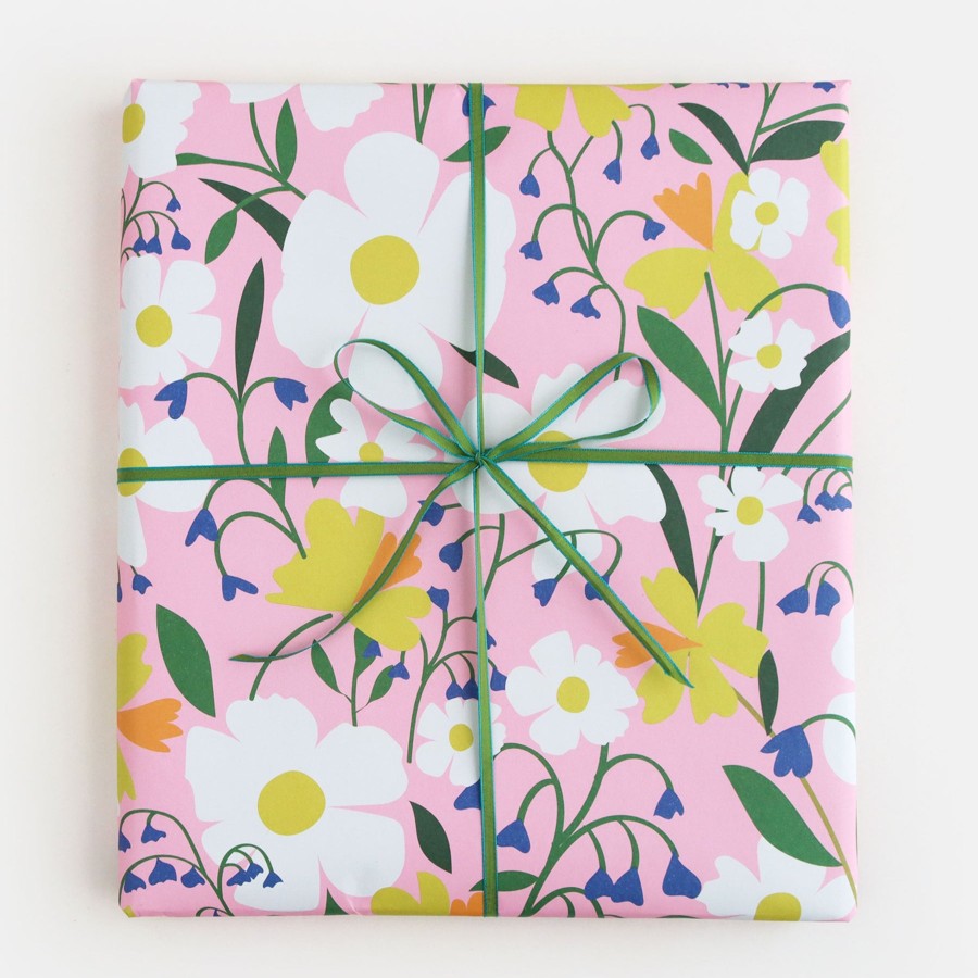 Hot Caroline Gardner Meadow Floral Wrapping Paper