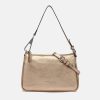 Clearance GIANNI Gold Leather Brooke Bag