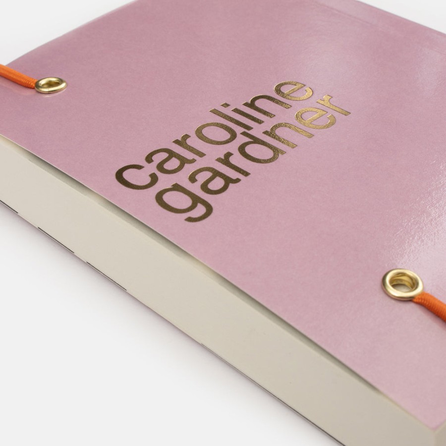 Best CAROLINE GARDNER Pink Heart Small Soft Cover Notebook