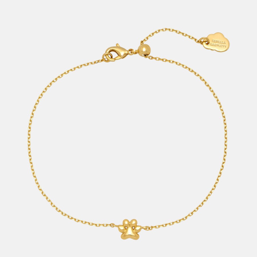 Wholesale ESTELLA BARTLETT Gold Plated Paw Bracelet