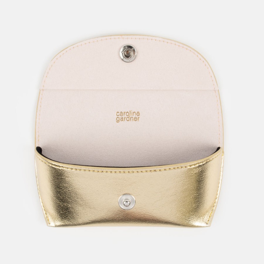 Online CAROLINE GARDNER Gold Flap Glasses Case