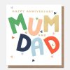 Online CAROLINE GARDNER Mum & Dad Anniversary Card