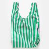 Best BAGGU Green Stripe Shopper Bag