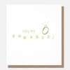 Clearance Caroline Gardner Diamond Ring Engagement Card