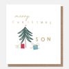 Hot CAROLINE GARDNER Merry Christmas Son Tree With Presents Card